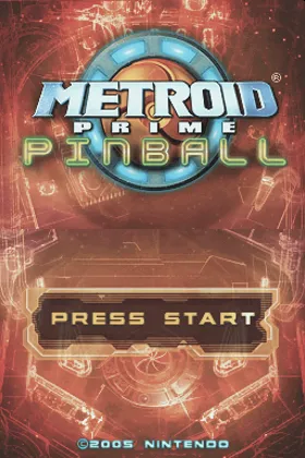 Metroid Prime Pinball (USA) screen shot title